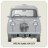 Austin A30 Van 1954-56 Coaster 2